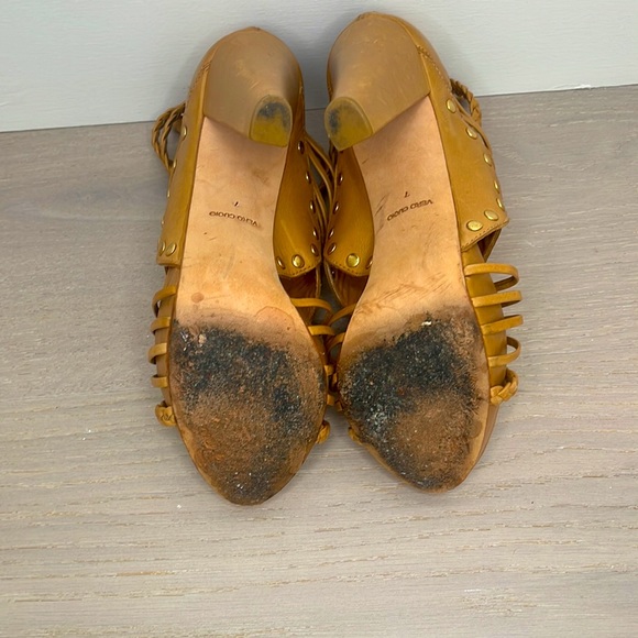 Pour La Victorie size 7 platform sandals - Picture 5 of 12